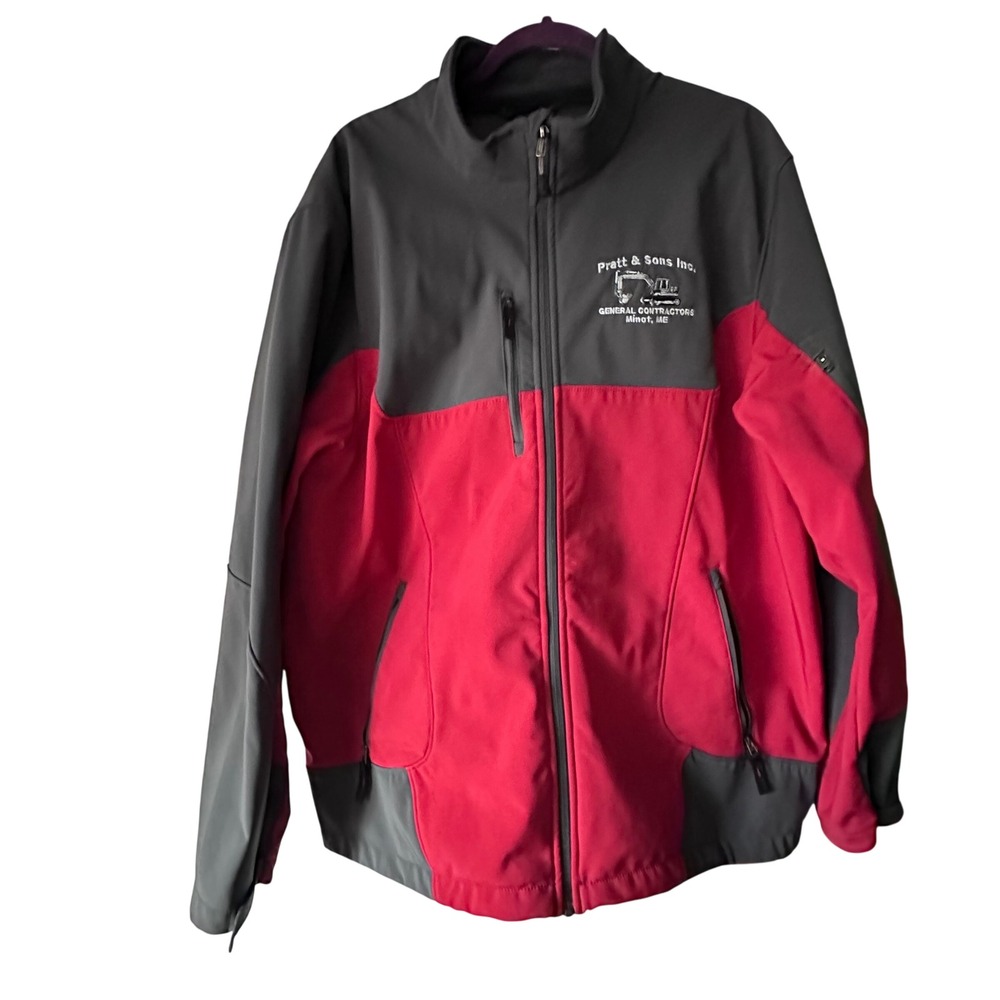 Men's North End Color Block‎ Soft Shell Jacket Pratt & Sons Inc XL